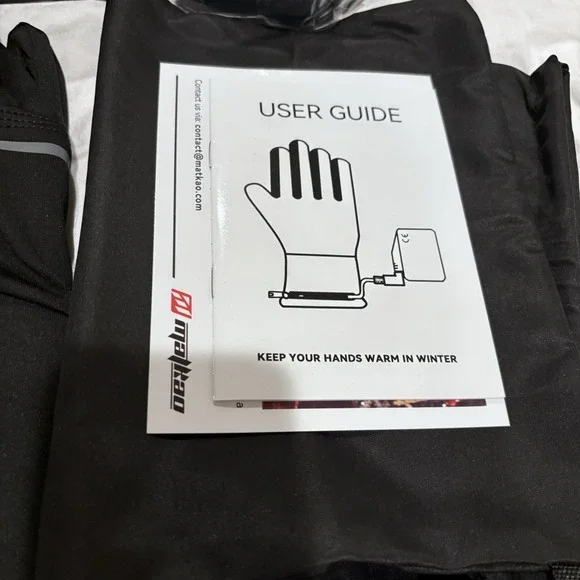 Matkao Electric Heated Gloves Rechargeable Winter Ski Gloves New Open Box (Med) - Picture 3 of 6